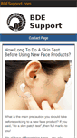 Mobile Screenshot of bdesupport.com